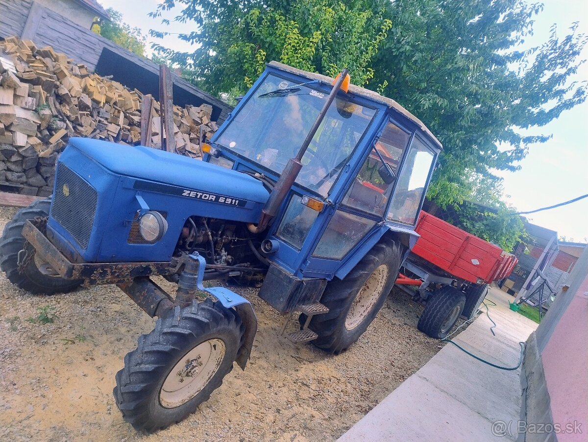 Vymenim Zetor 6718 stp ŠPZ z vlečka 9t bez pp