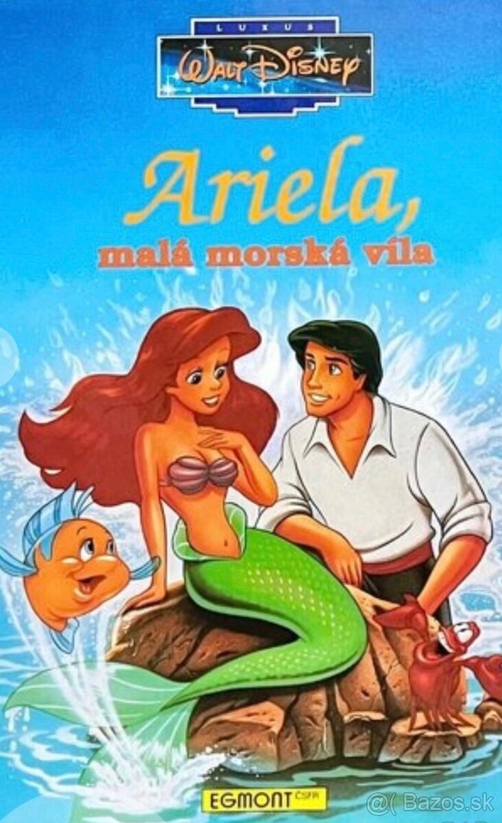 Kúpim Walt Disney Luxus Ariela, malá morská víla