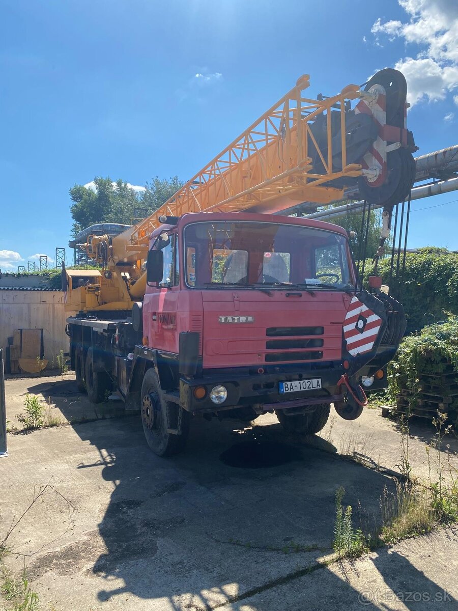 Predam autožeriav TATRA 815 DS-0203T