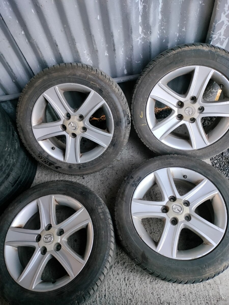 ❄️4ks alu disky orig. Mazda 5x114,3 r16