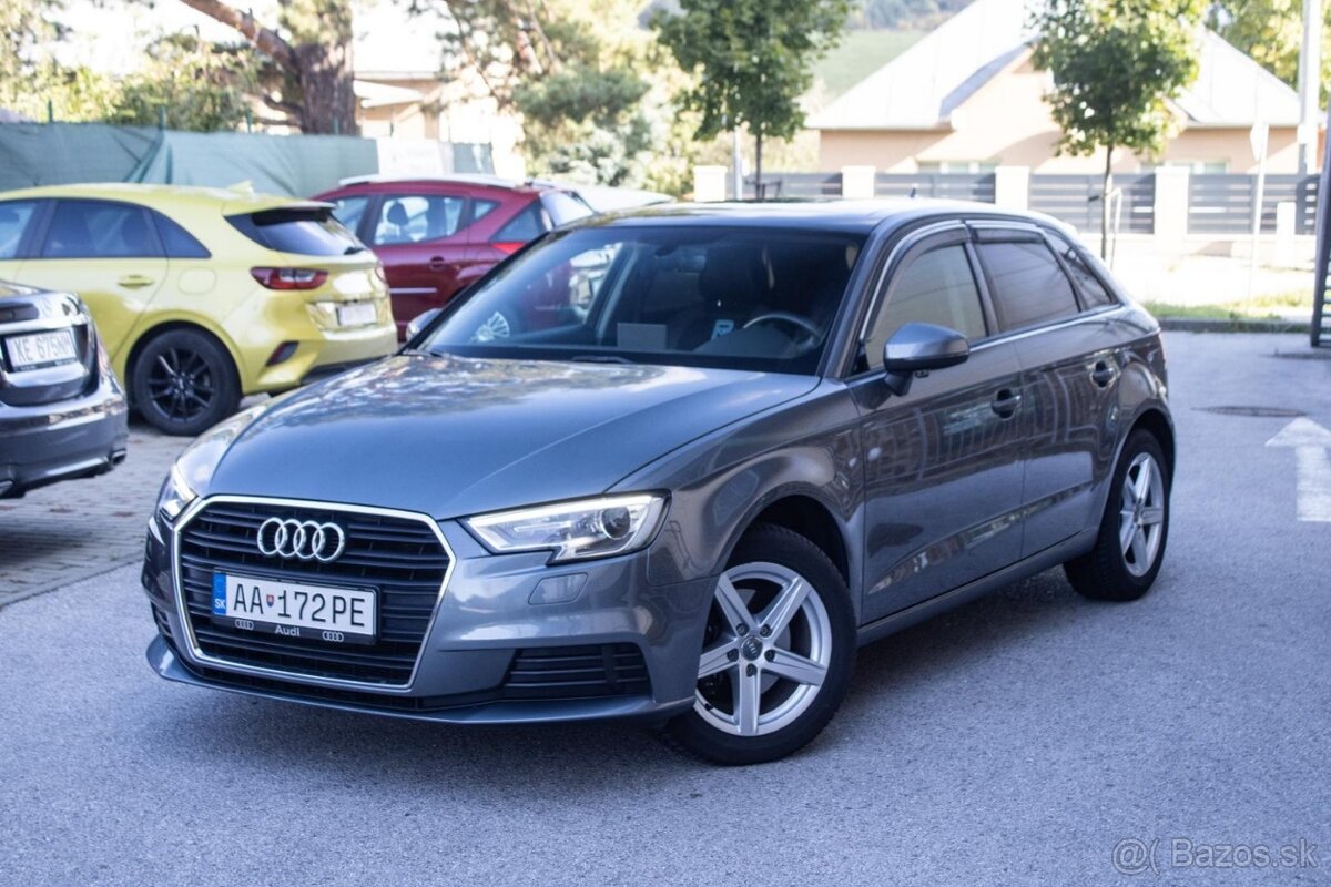 Audi A3 Sportback S tronic / AJ NA SPLÁTKY / PROTIÚČET /