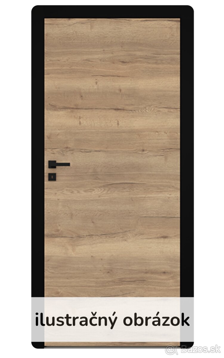 Dvere dub halifax prírodný 90cm a 60cm
