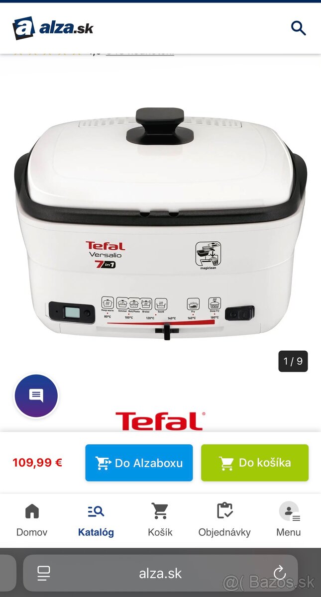 Tefal Versalio fritéza 7 v 1