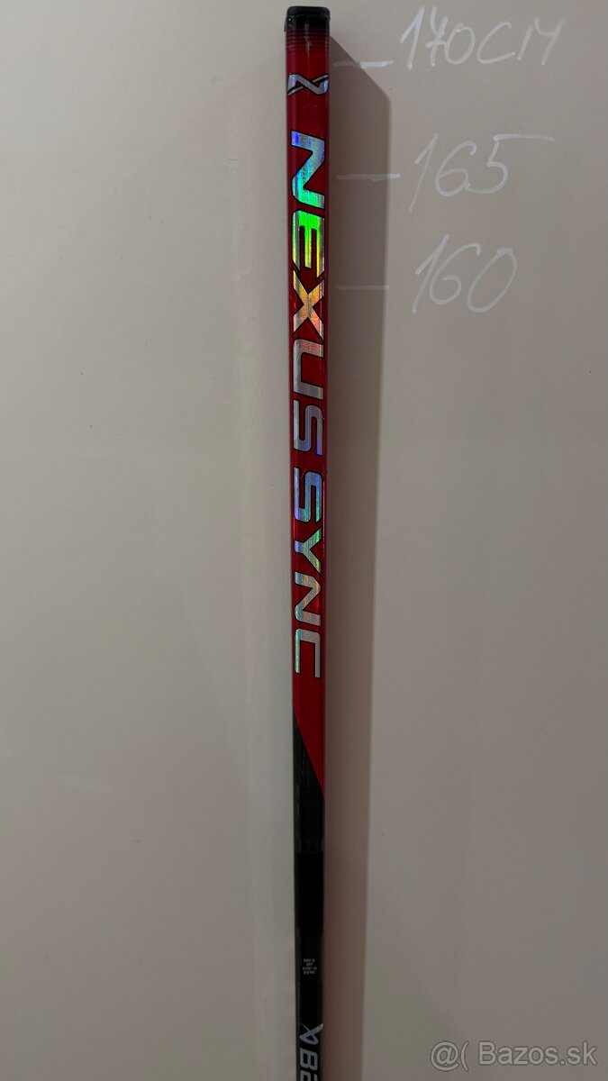 ✅ 1 x HRANÁ - BAUER NEXUS SYNC RED - P02 - 107 F - 171 CM ✅