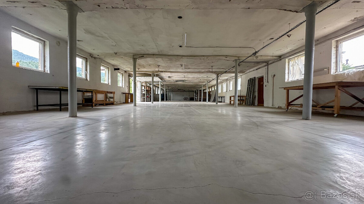 Ponúkame na prenájom halu vhodnú na skladové alebo výrobné ú