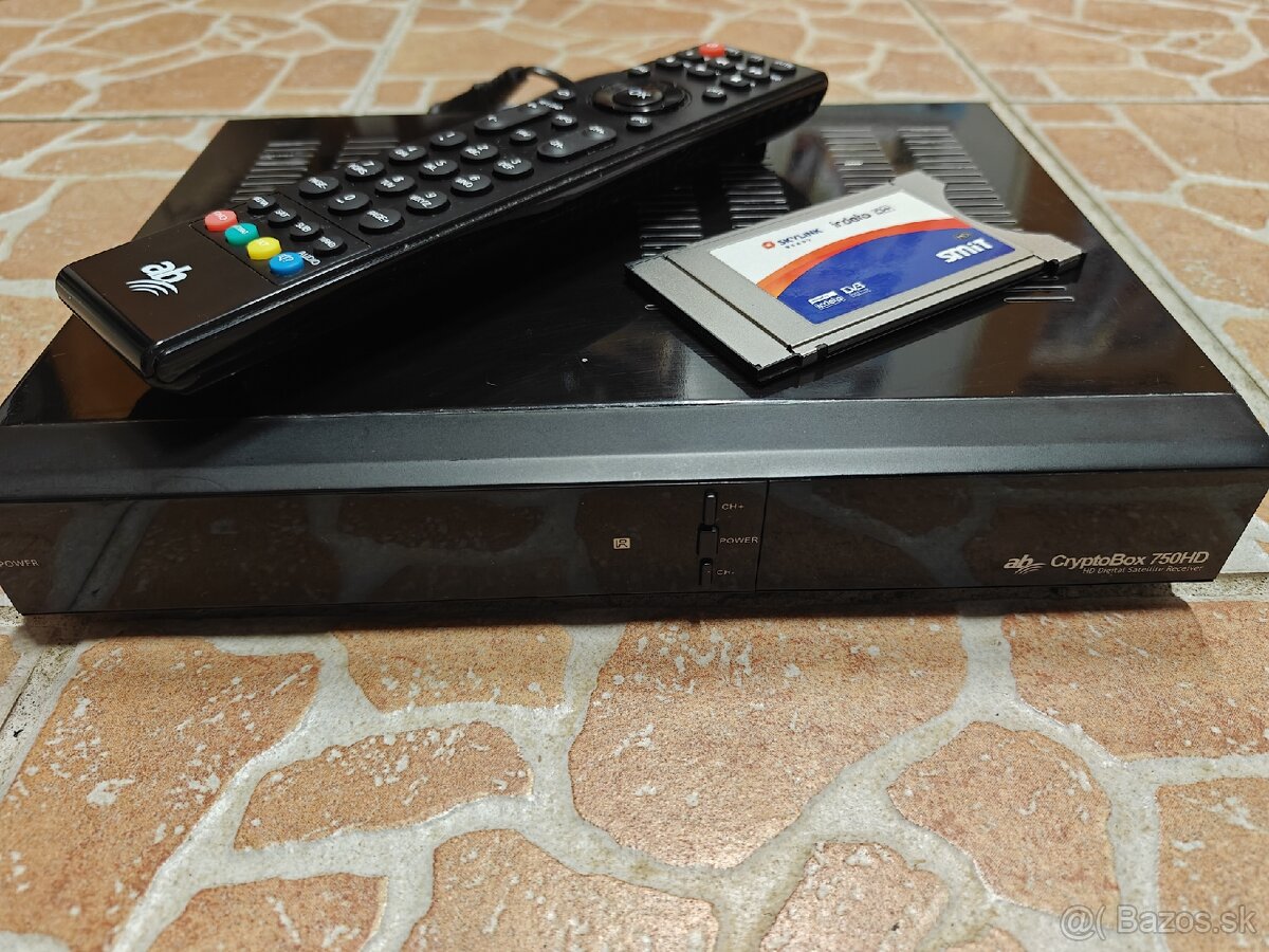 AB Cryptobox 750HD + CI modul Irdeto Skylink