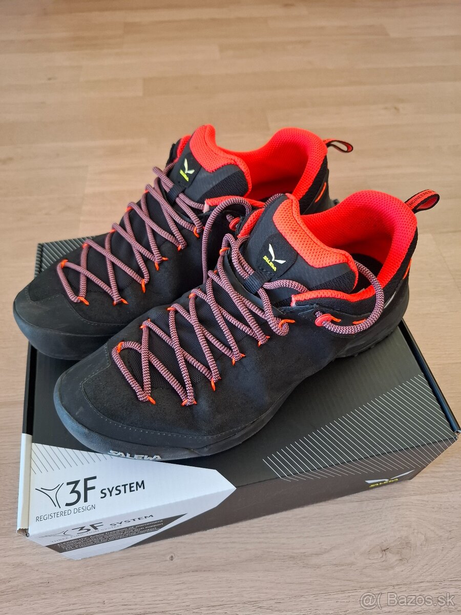 Dámske kožené trekingové topánky Salewa WS Wildfire, veľ. 41