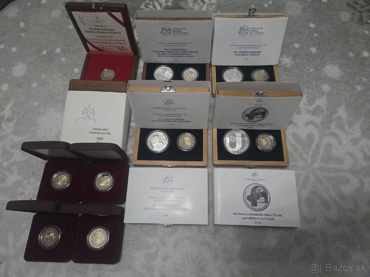 2€ Proof Slovensko 2013-2025