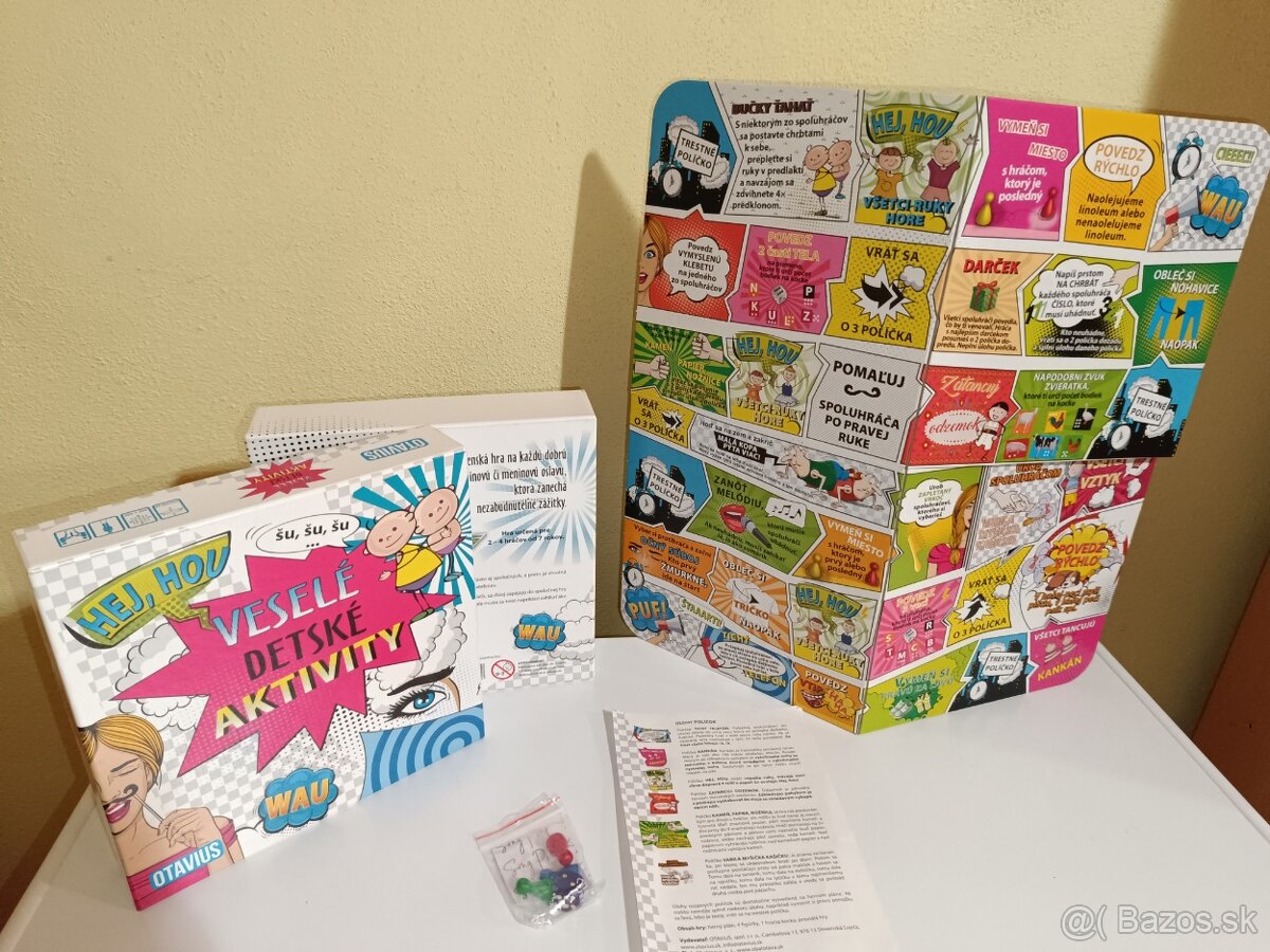 Spoločenská hra Veselé detské aktivity