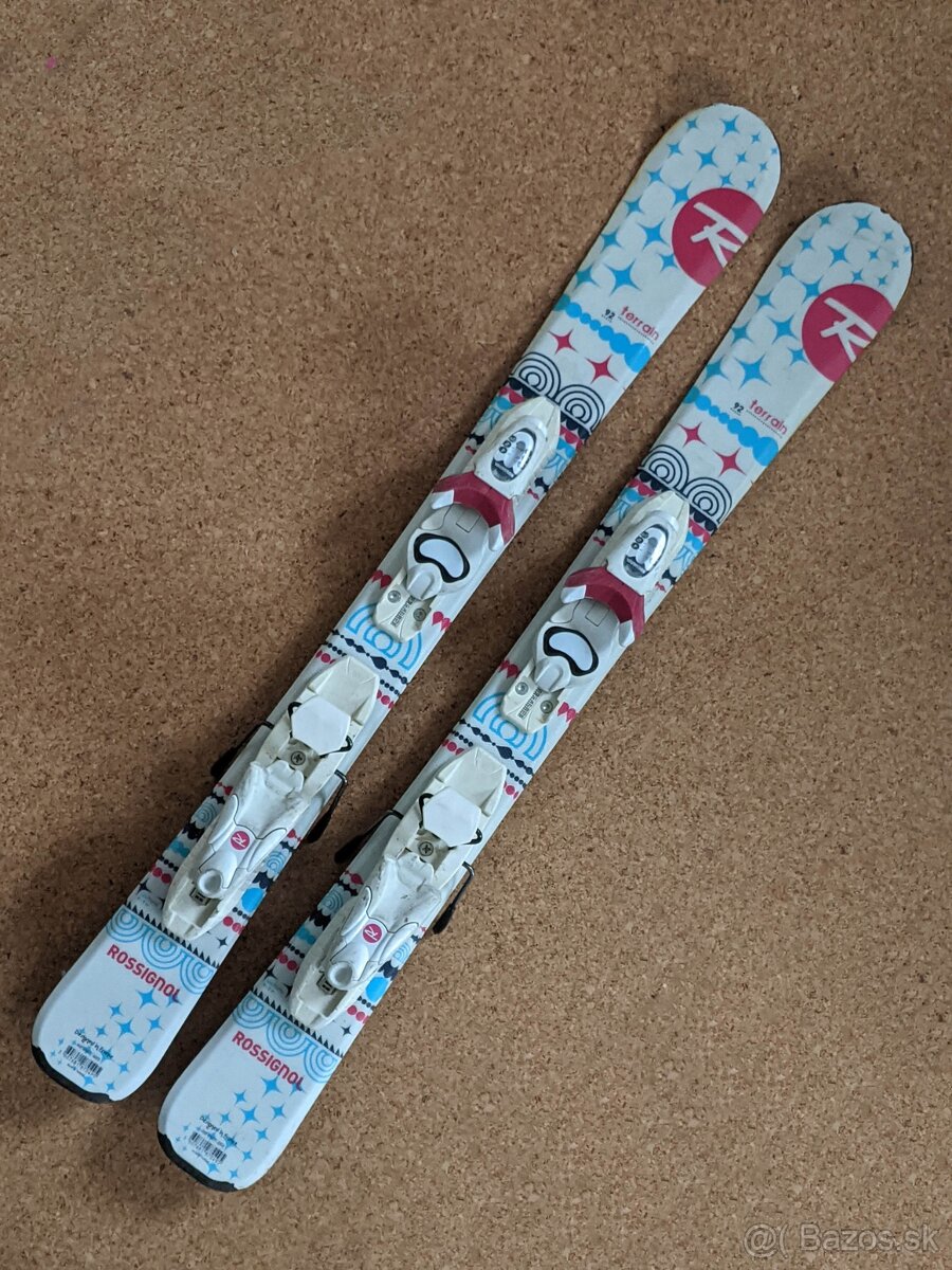 Detské lyže 92cm s viazaním