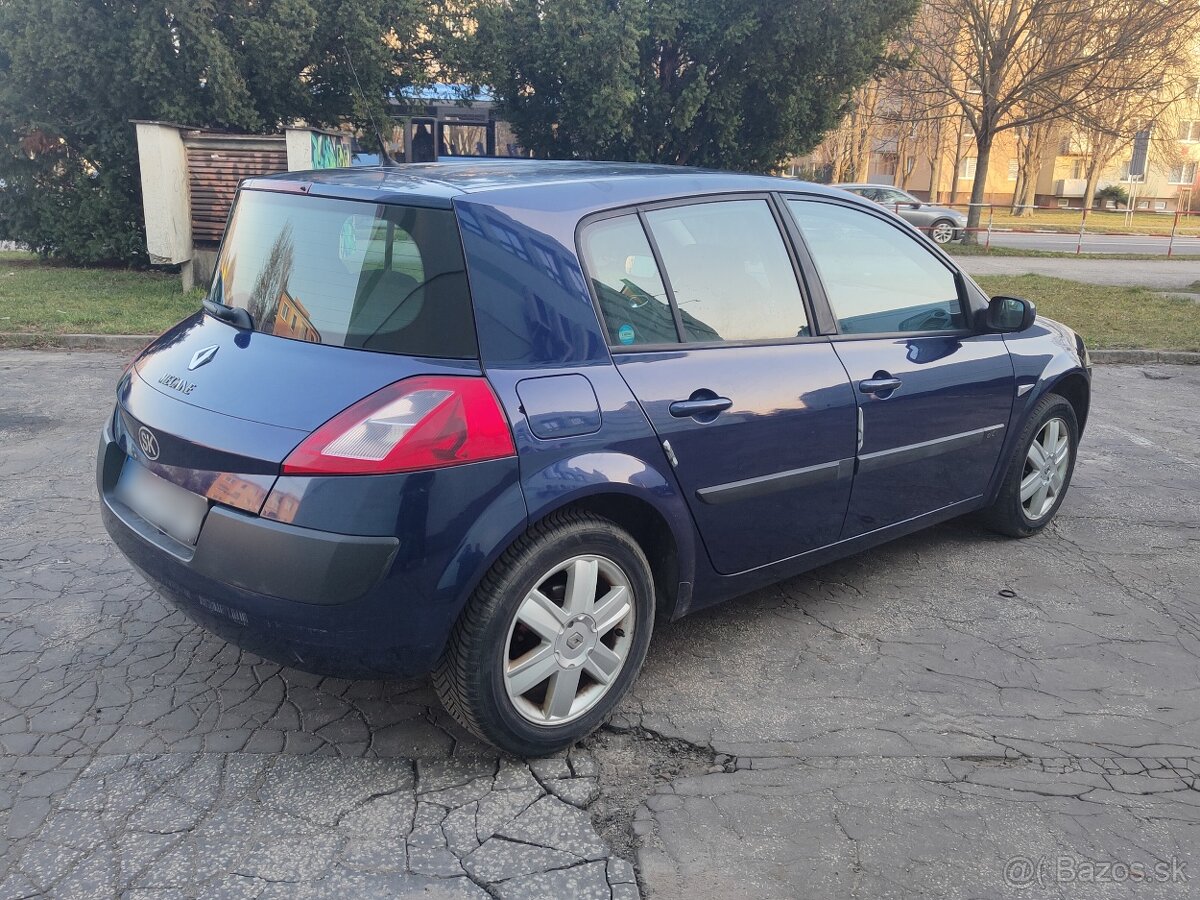 Renault Megane 2, 1.5DCI 63KW NOVÁ STK