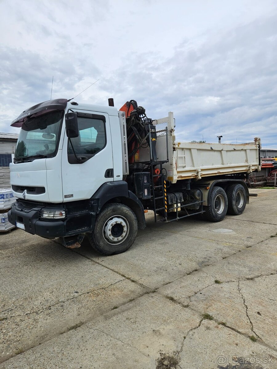 Renault Kerax 320 dCI - sklápěč s HR