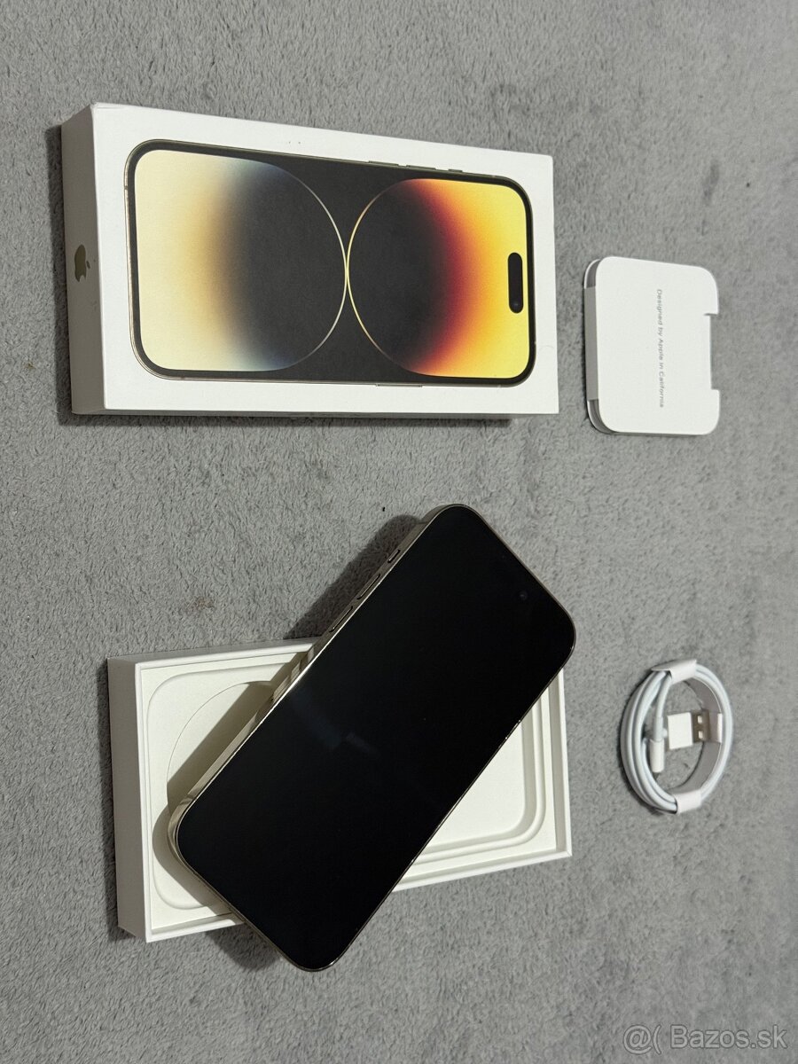 Predám Apple iPhone 14 PRO 256GB Gold Stav Nového Telefónu