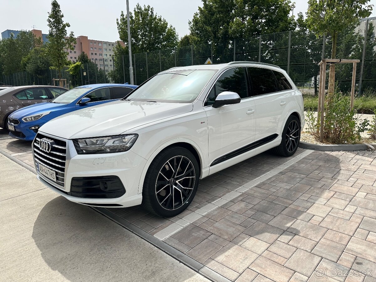 Kolesa Audi Q7 R22 5x112 Audisport disky + pneu