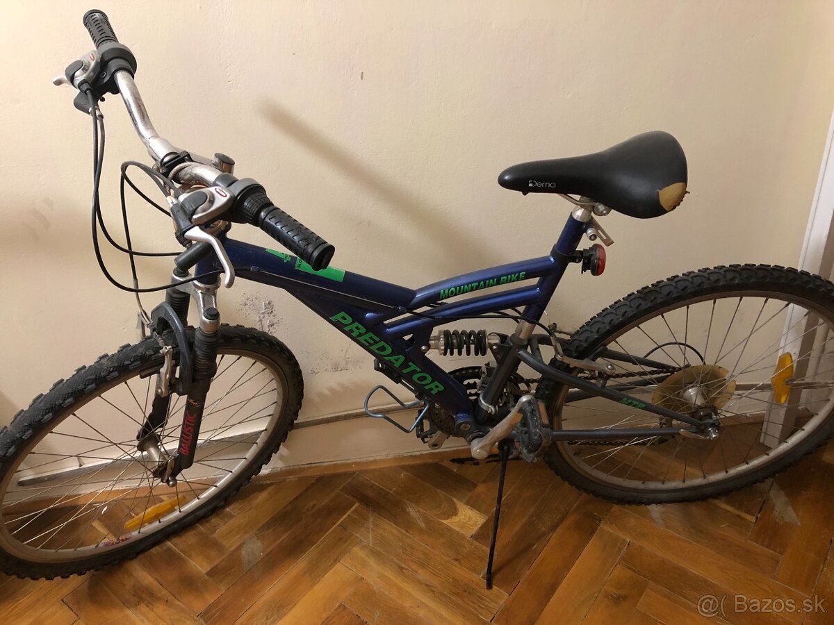 Horský bicykel na súčiastky