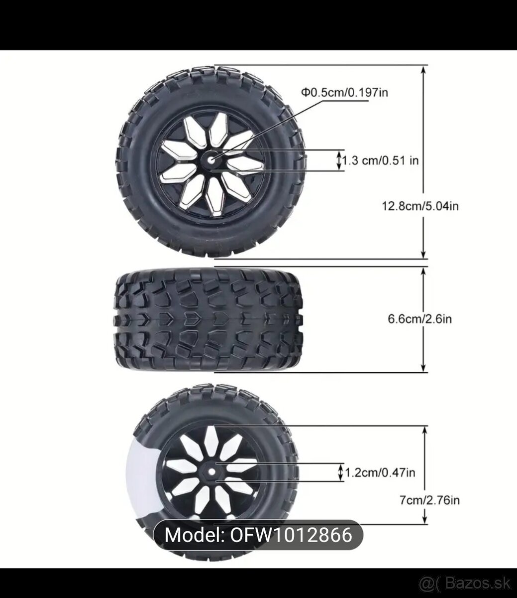 Rc pneumatiky na traxxas......