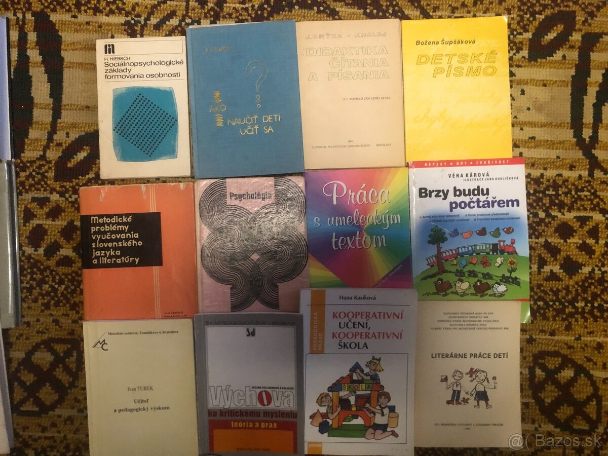 Detské písmo, Metodika SJL, Psychológia, Kooperatívne učiť,