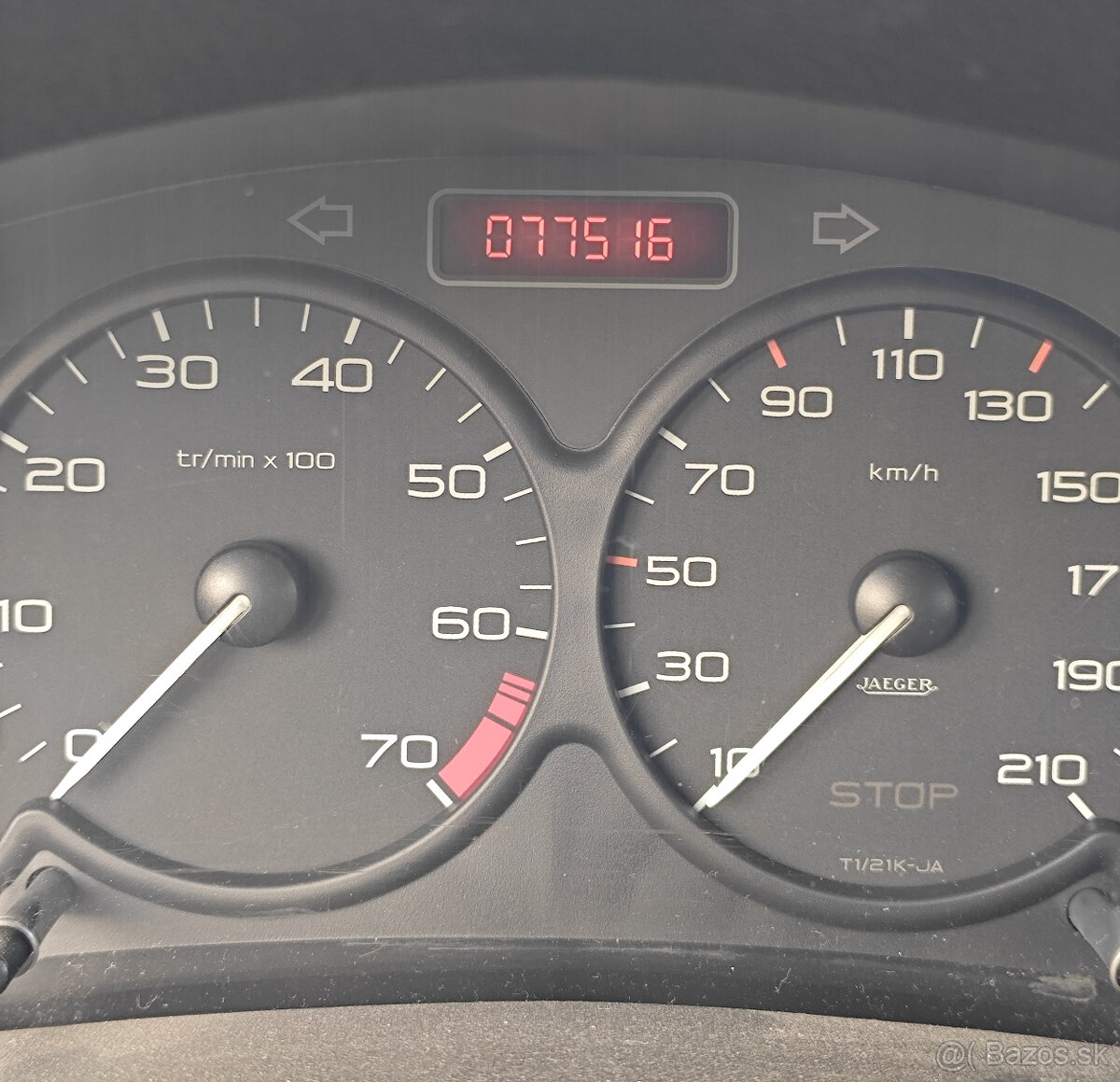 Peugeot 206 1.1 na diely alebo opravu