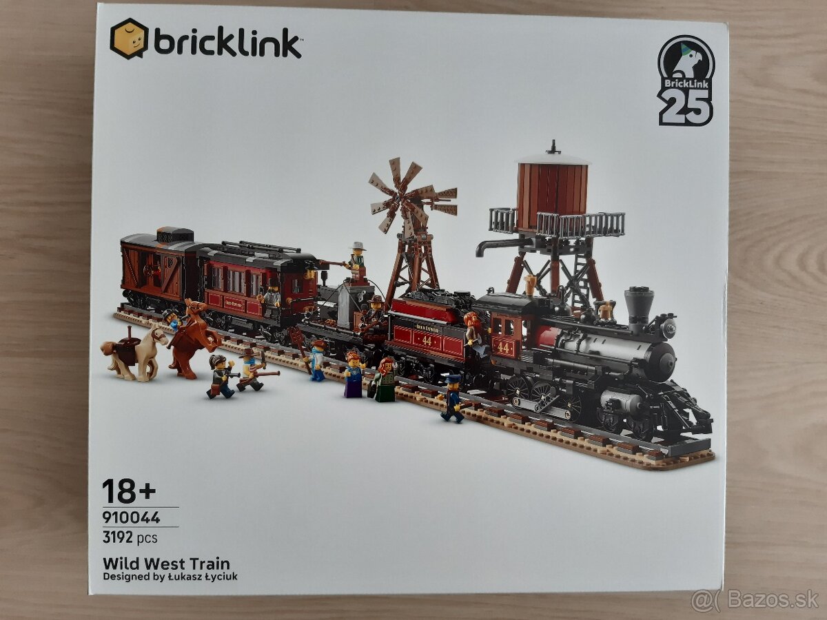 Predám Lego Bricklink 910044 Vlak z Divokého západu