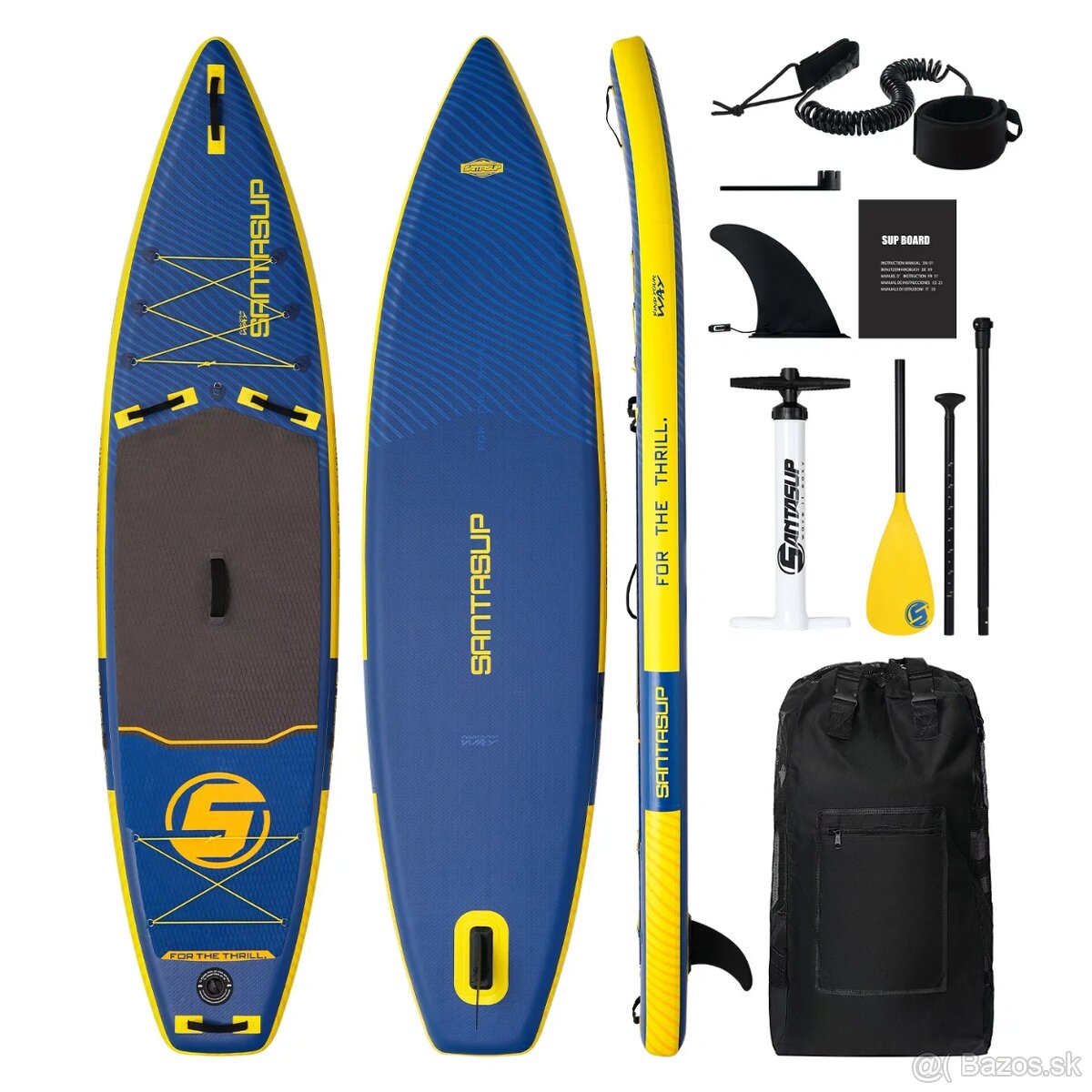 Paddleboard, Sup doska ešte nerozbalená, úplne nová