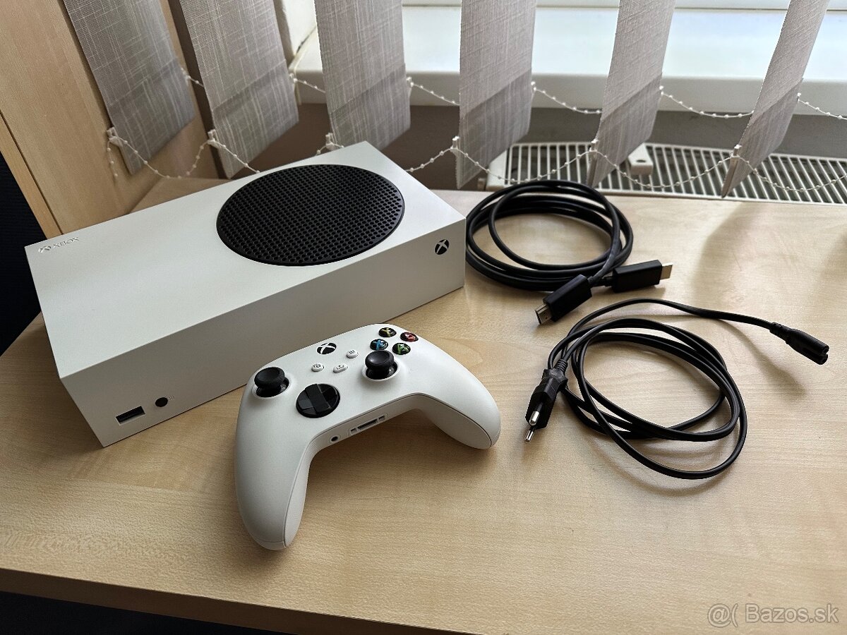 Predám Xbox Series S 512 GB – výborný stav, komplet balenie
