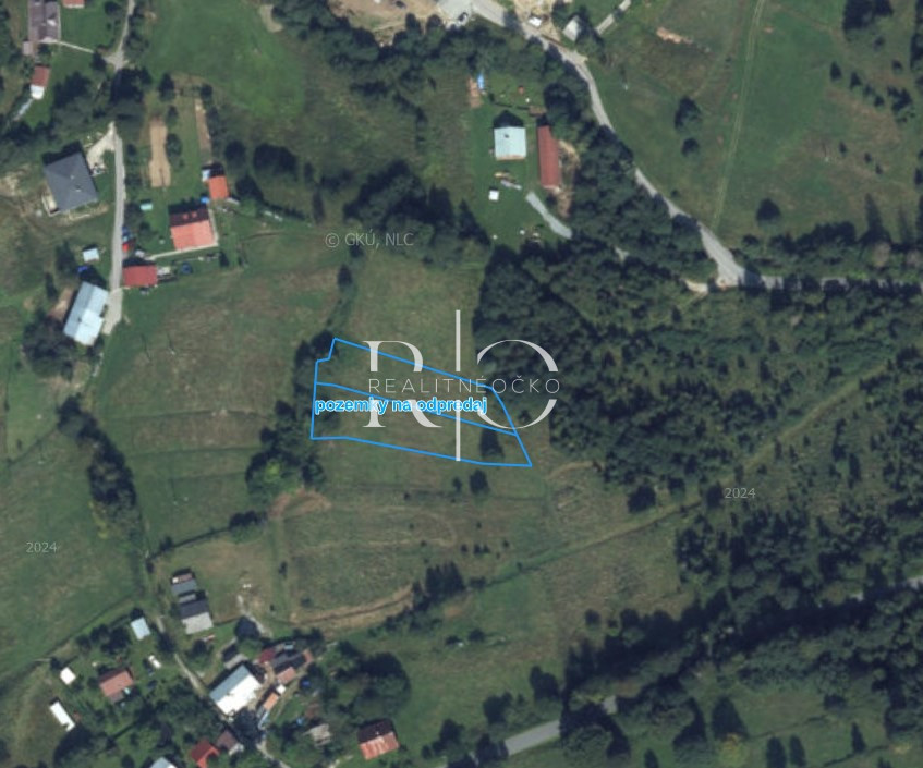 Na predaj dva investičné pozemky v obci Oščadnica, Čadca