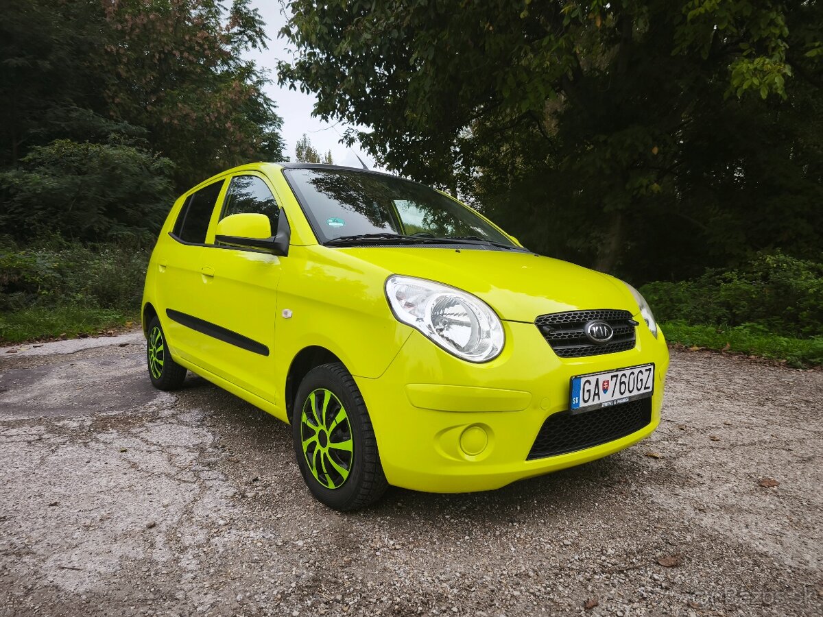TOP STAV 2010 Kia Picanto 1.1 48 kW - klíma, STK/EK 03/2027