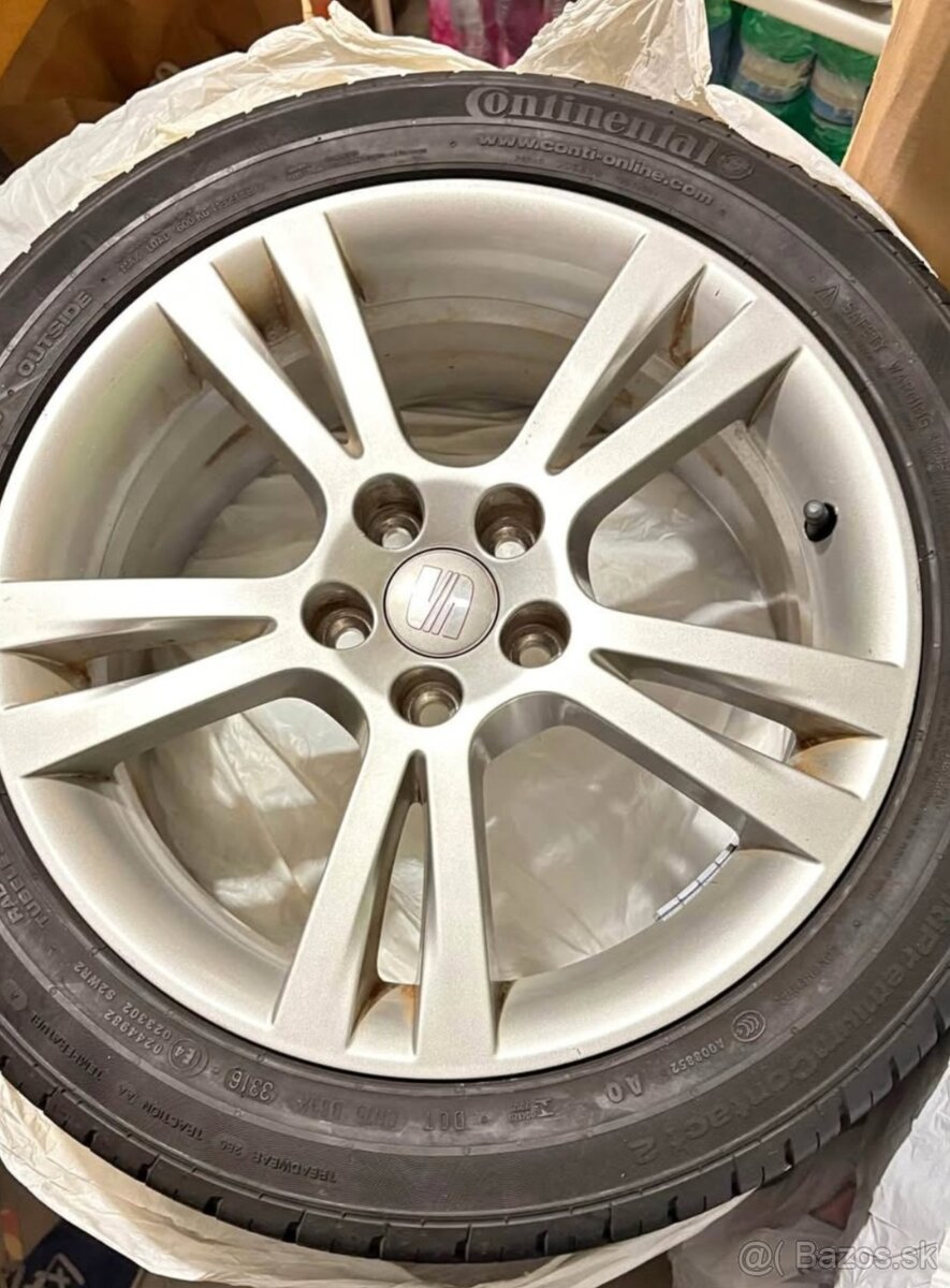 Originál hliníkové disky Seat