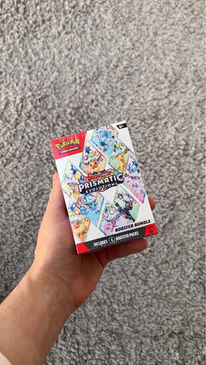 Pokémon Scarlet & Violet Prismatic Evolutions Booster Bundle
