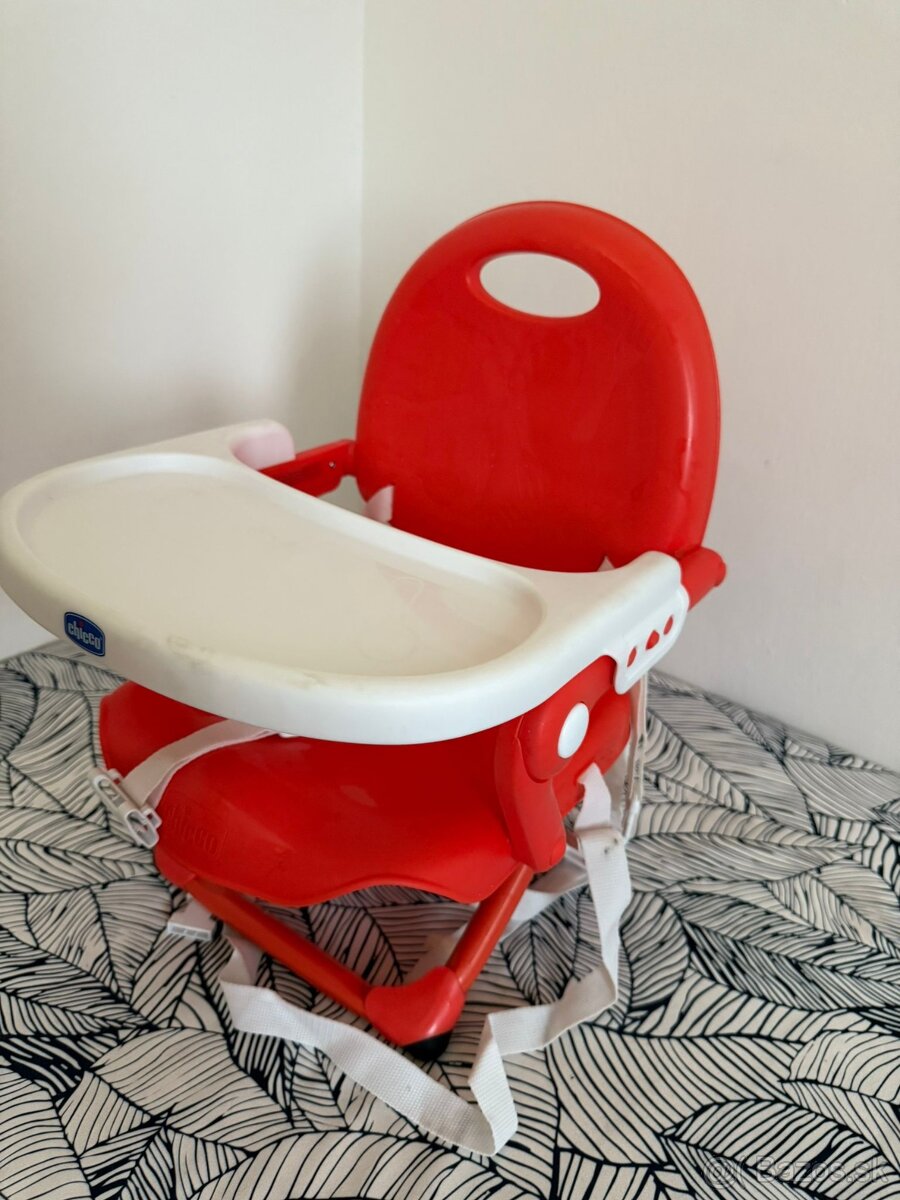 Chicco Podsedák prenosný Pocket Snack na stoličku - Poppy