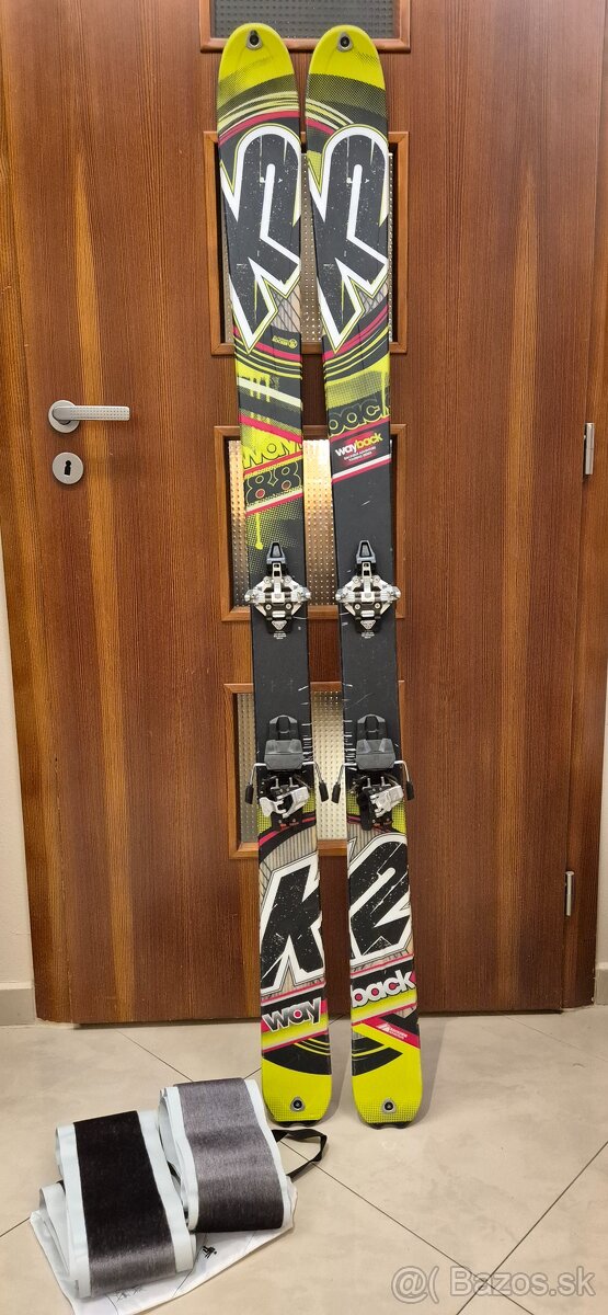 Skialpové lyže značky K2 WAYBACK 88