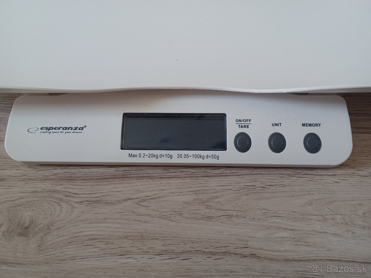 dojčenská váha 2v1 biela