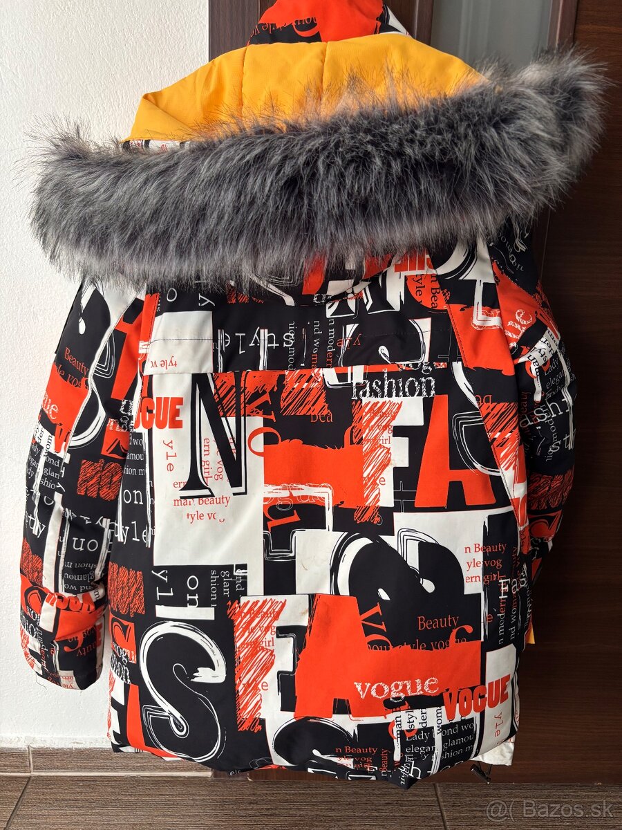 Teplá zimná bunda
