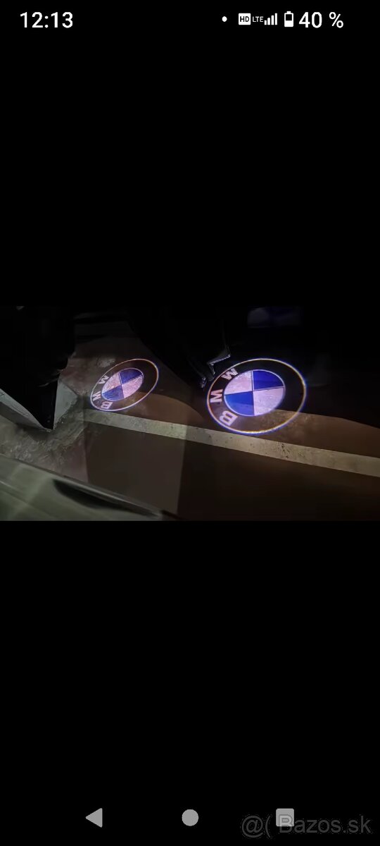 Bmw logo led projektor dverove