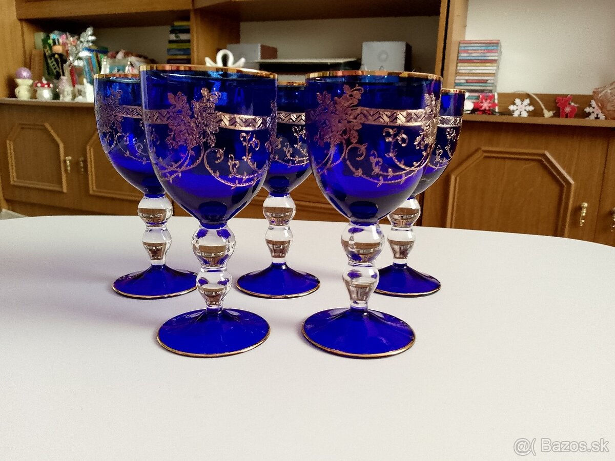 Poháre modré