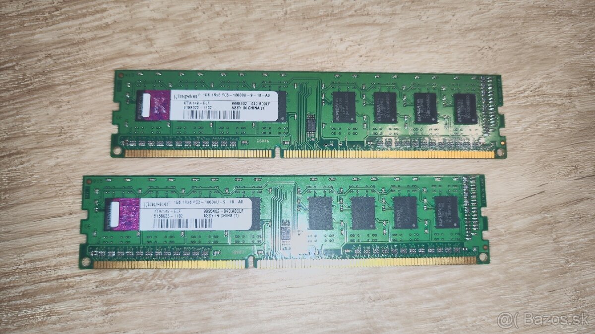 RAM 1GB DDR3 Kingston