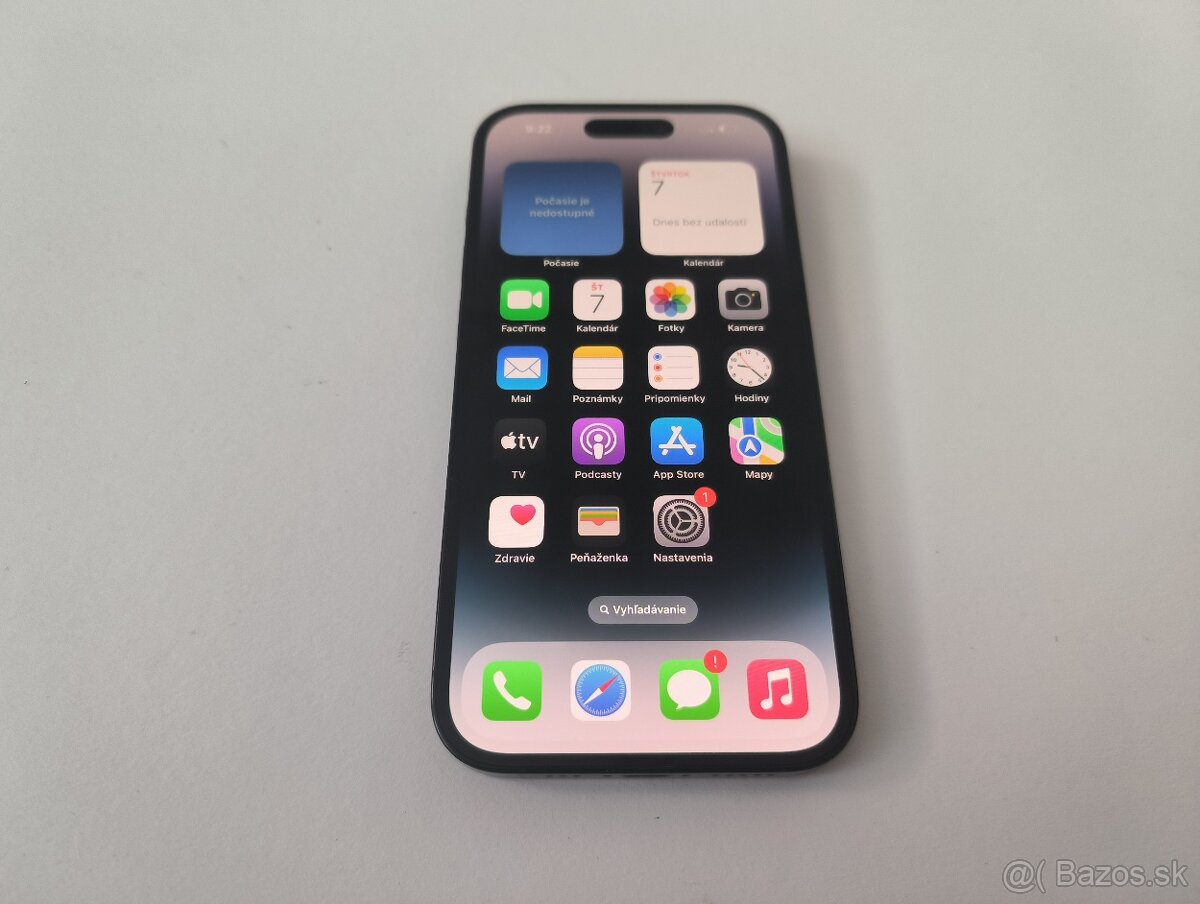 apple iphone 14 PRO MAX 128gb Space Black / Batéria 100%