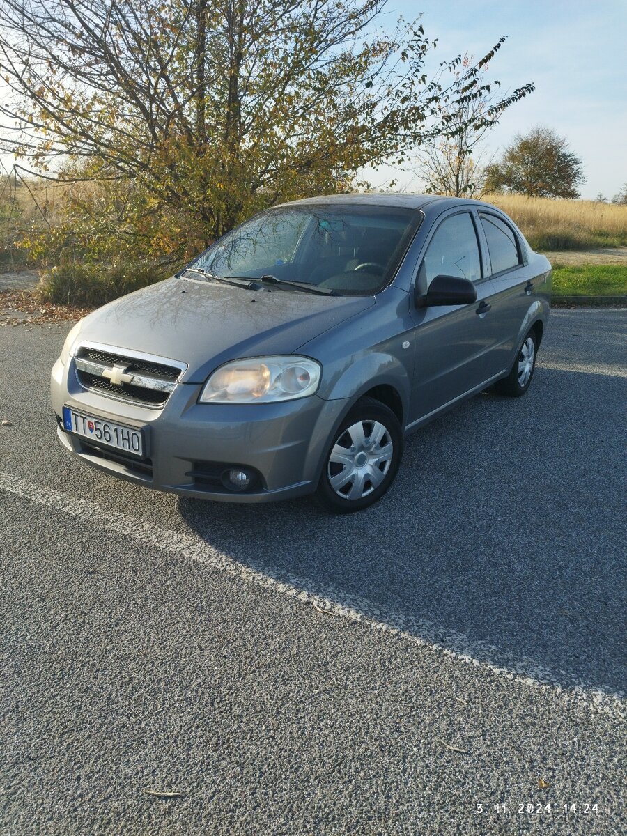 Chevrolet Aveo 1.4 74kW, nová STK