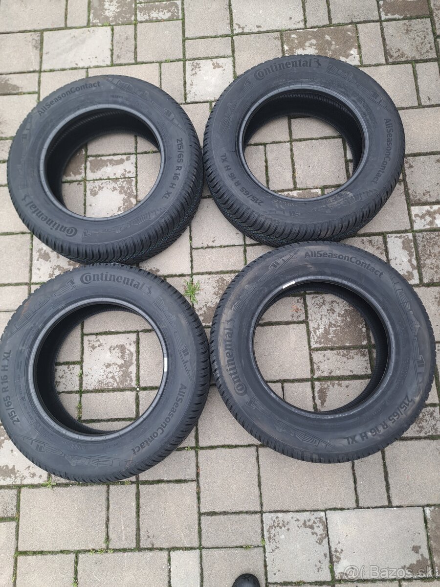 Celoročné pneu 215/65 R16