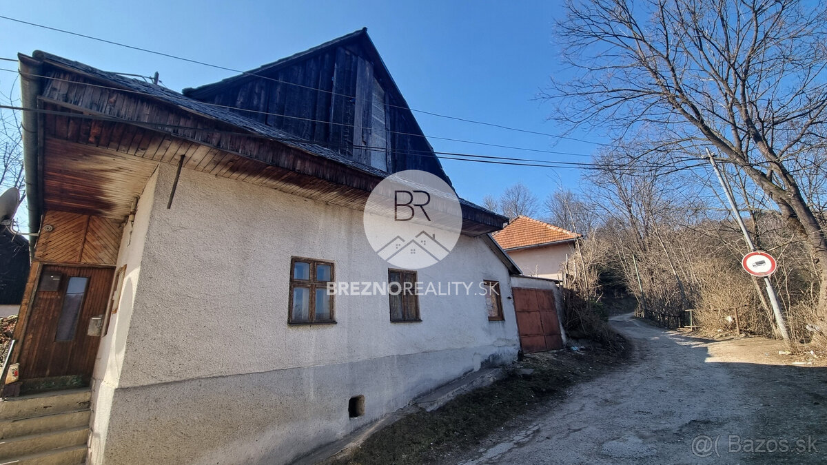 Historický dom v Brezne na predaj – atmosféra s pôvodnými pr