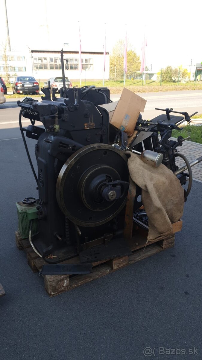 Heidelberg Schnelpress knihtkac