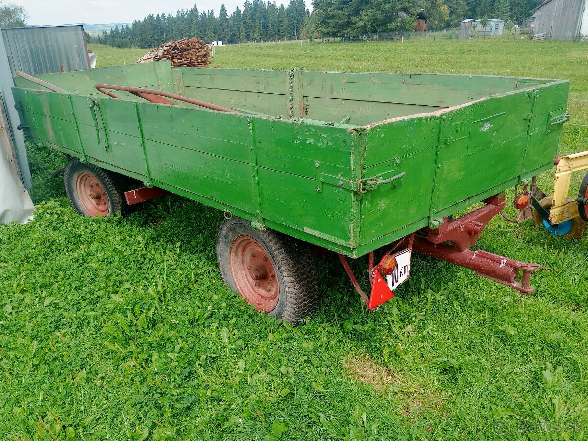 Vlecka za traktor, malotraktor