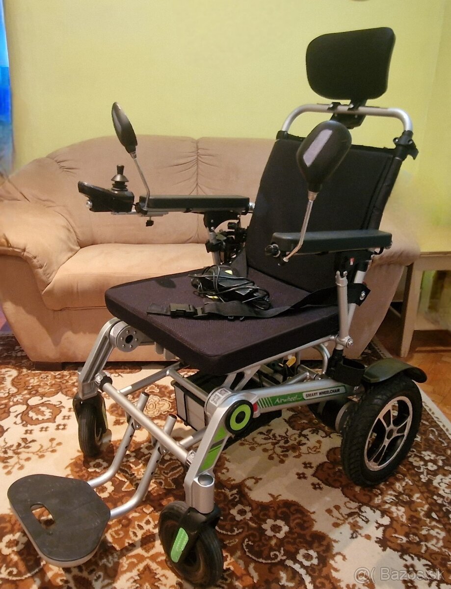 Elektrický invalidný vozík - samozloženie, diaľkové