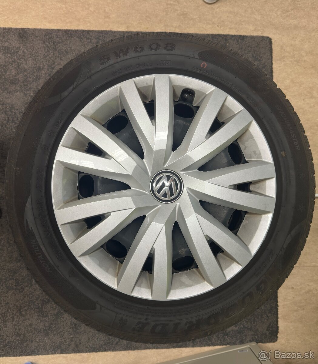 Zimná sada 205/55 R16 na diskoch