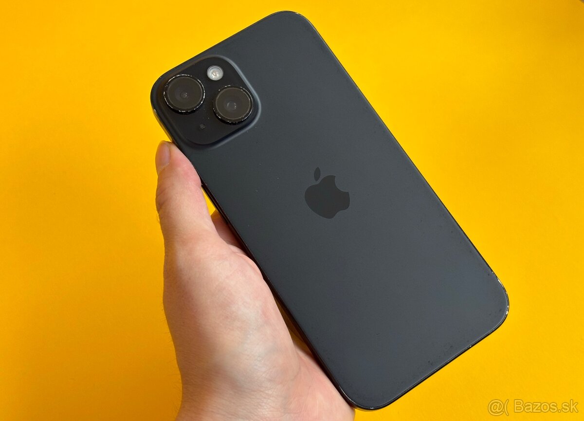 iPhone 15 128GB Čierny + Záruka