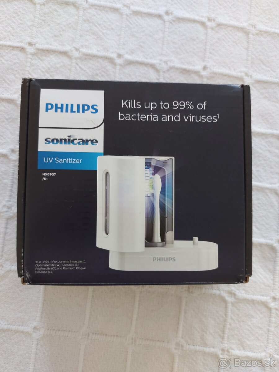 Sterilizátor na kefky + nabíjačka