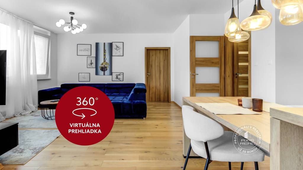 AXIS REAL | Krásny 3i byt, LODŽIA, PARKING, Dúbravka, Cabano