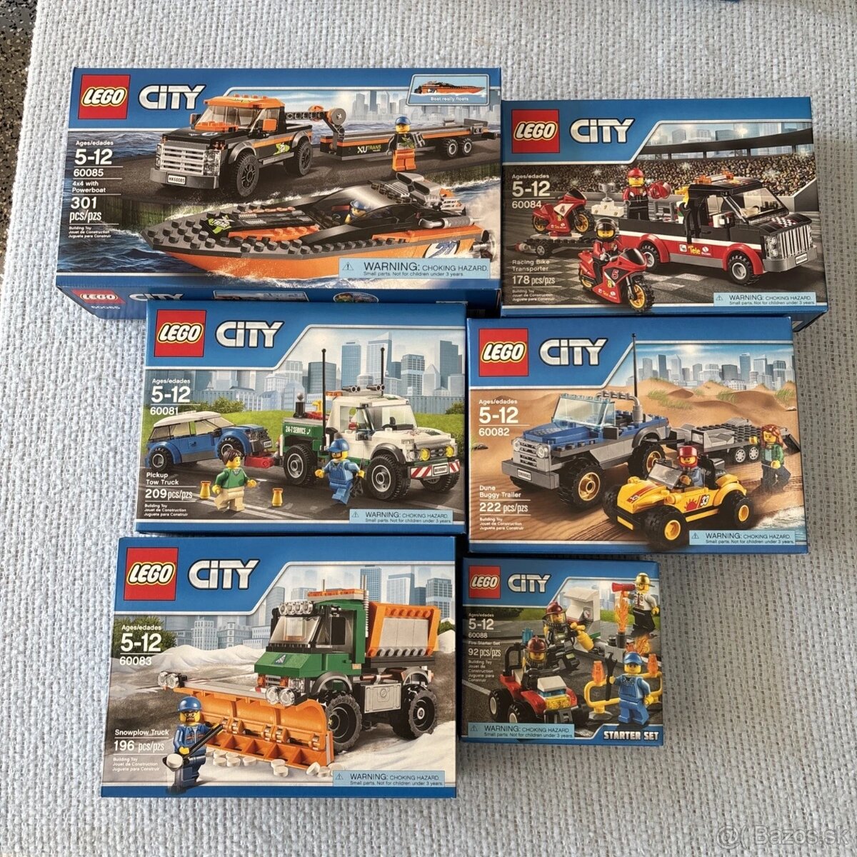 LEGO CITY 2015: 60081 60082 60083 60084 60085 60088