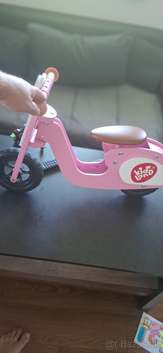 detské drevené odrazadlo