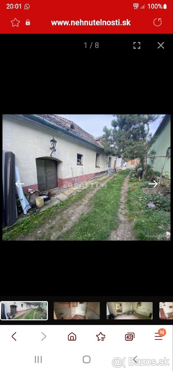 Predám 3 izb. RD v Bratislave Rači